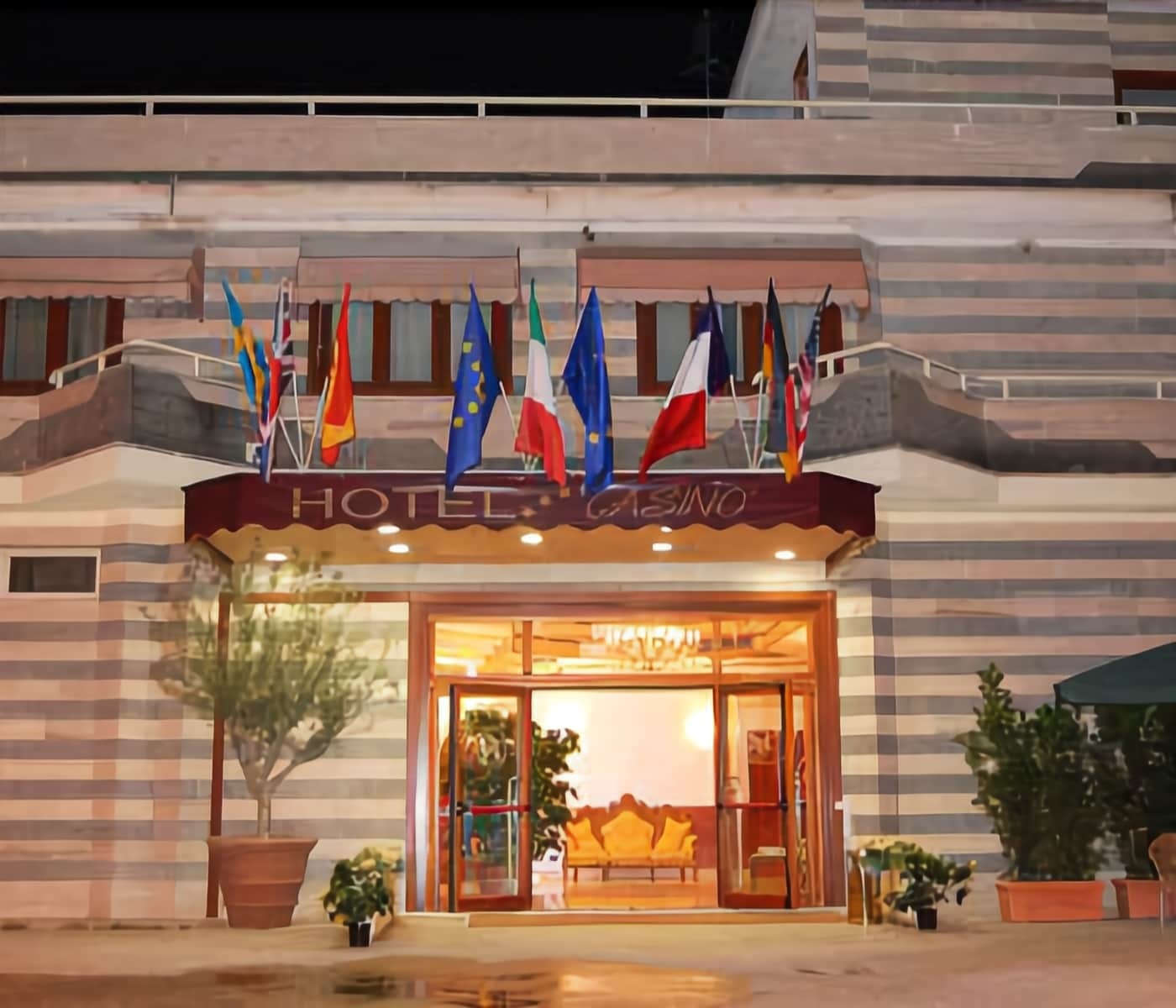 Hotel Centrale Sabaudia Exterior foto